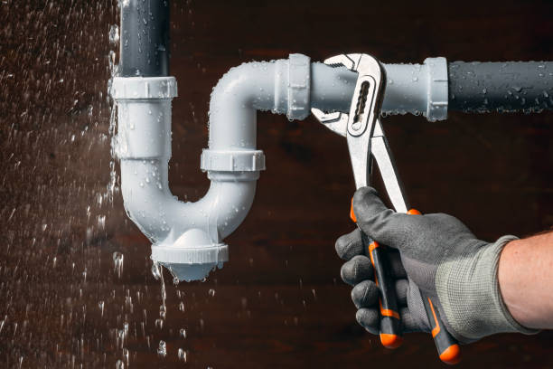 Professional Plumbing technician working in Wardtown, VA